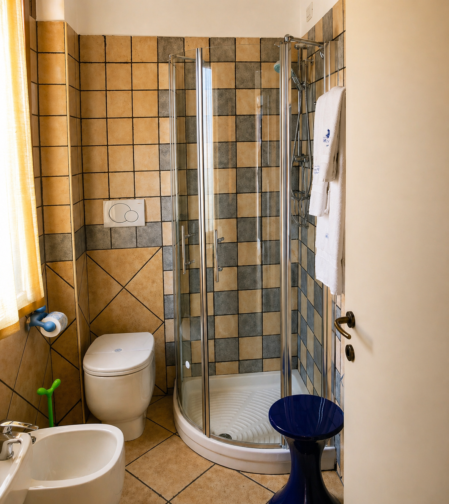 Bagno Camera Argento Residenza Glave