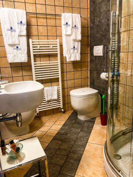 Bagno Camera Smeraldo Residenza Glave